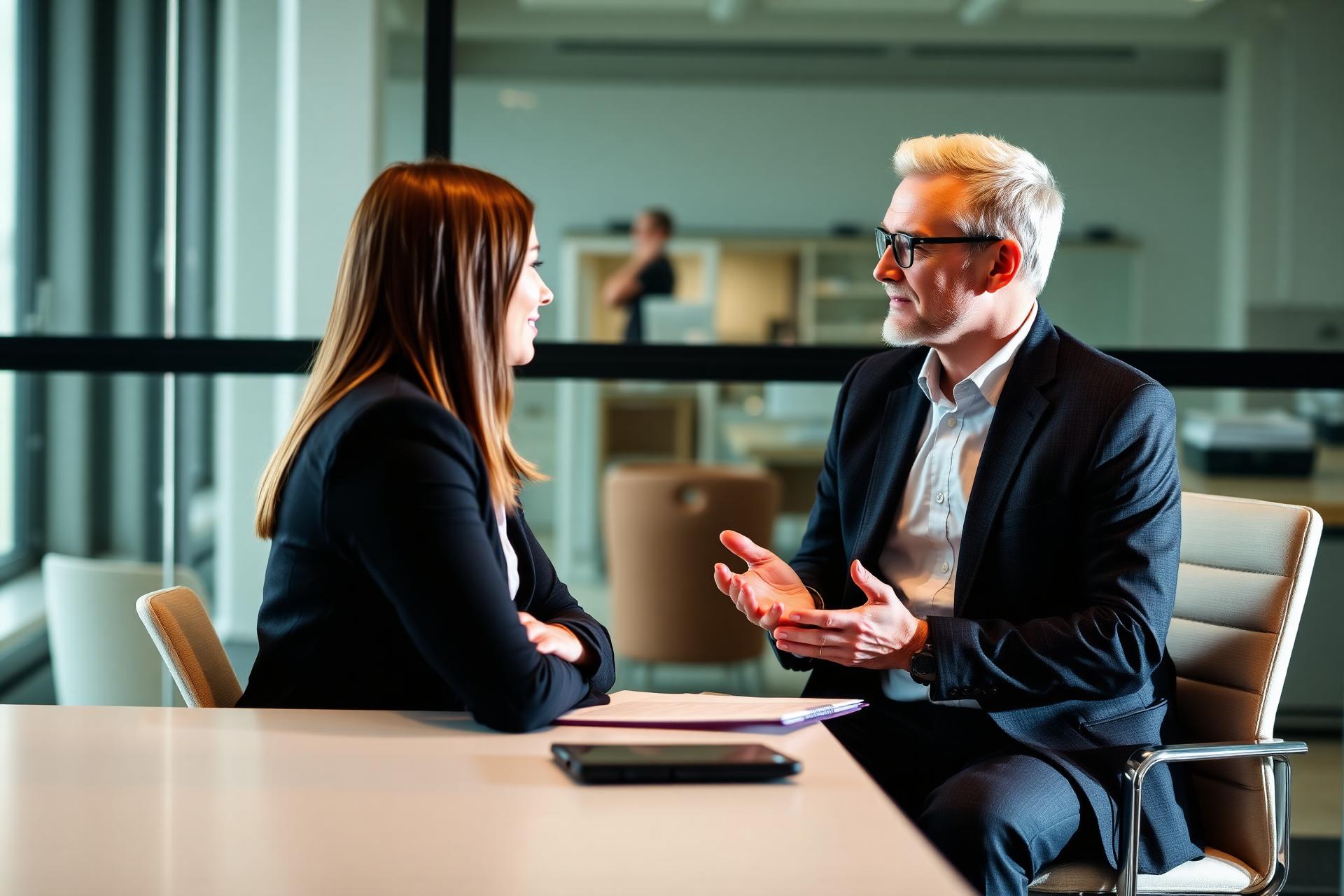 Sesión profesional de coaching de entrevistas